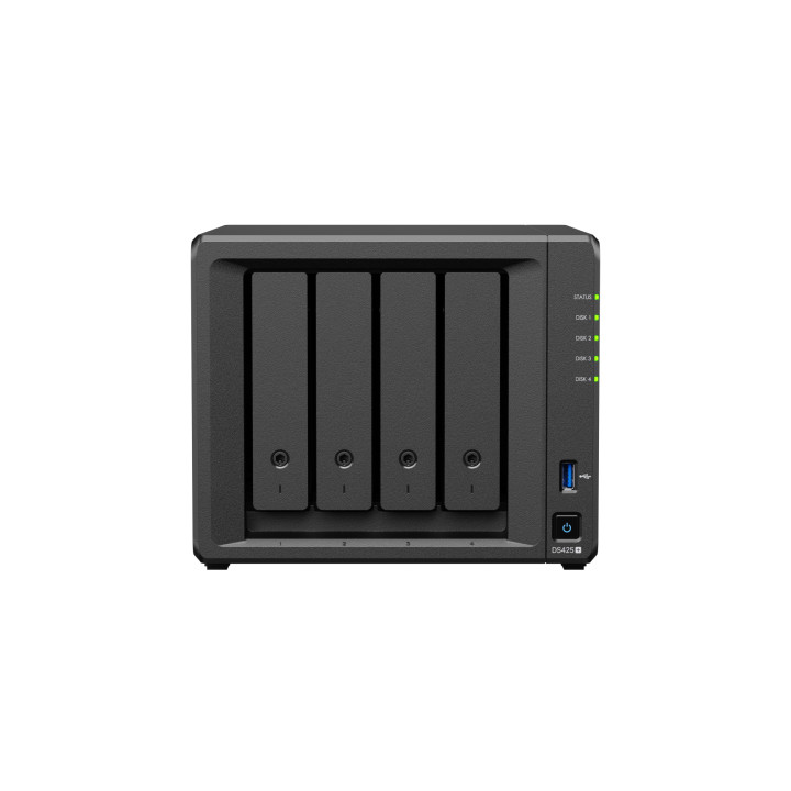 Мрежов сторидж Synology DS425 , 4-bay за 3.5" 2.5", 2 x M.2 NVMe NAS