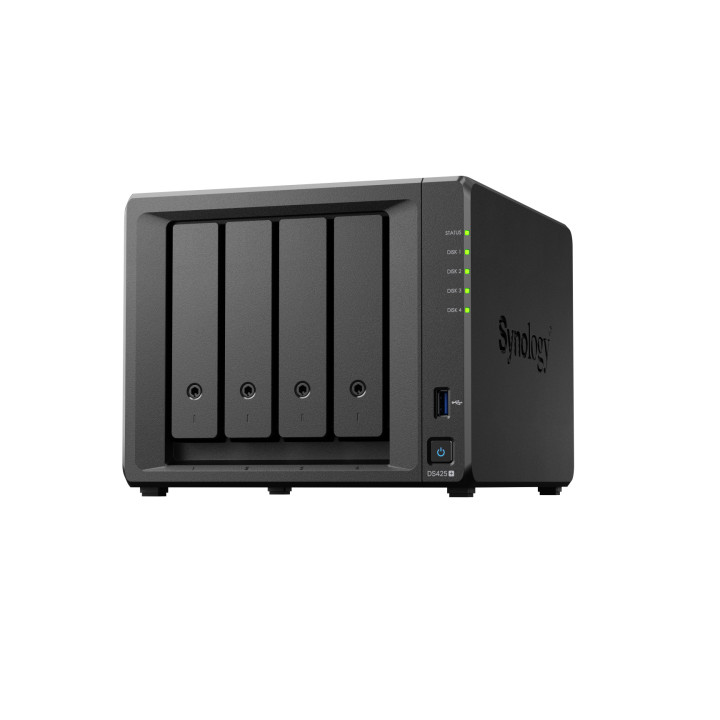 Мрежов сторидж Synology DS425 , 4-bay за 3.5" 2.5", 2 x M.2 NVMe NAS