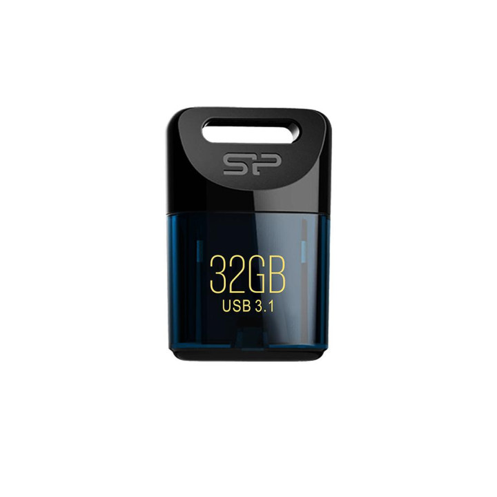Флаш памет Silicon Power Jewel J06 32GB, USB 3.0 тъмно синя - SP032GBUF3J06V1D