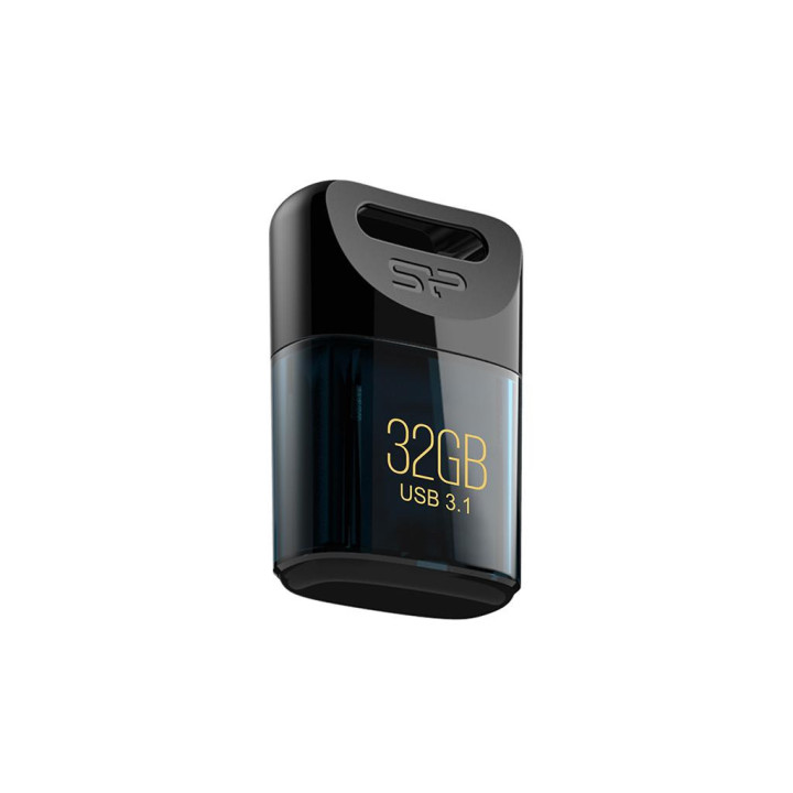 Флаш памет Silicon Power Jewel J06 32GB, USB 3.0 тъмно синя - SP032GBUF3J06V1D