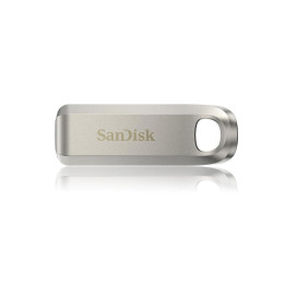 Флаш памет SanDisk Ultra Luxe, 64GB, USB 3.2 Gen 1, USB-C, Сребрист - SDCZ75-064G-G46