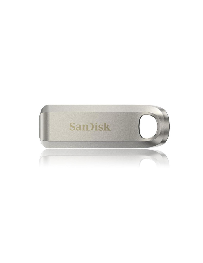 Флаш памет SanDisk Ultra Luxe, 64GB, USB 3.2 Gen 1, USB-C, Сребрист - SDCZ75-064G-G46