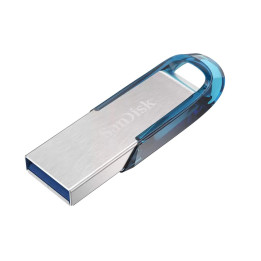 Флаш памет SanDisk Ultra Flair, USB 3.0, 128GB, син - SDCZ73-128G-G46B