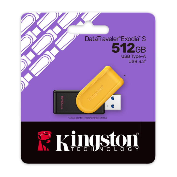 Флаш памет Kingston DataTraveler Exodia S 512GB - DTXS/512GB