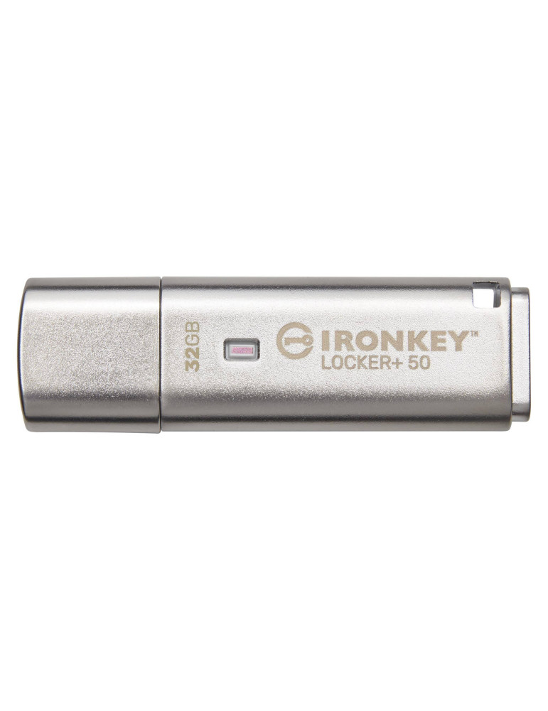 Флаш памет Kingston IronKey Locker  50 - 32GB XTS-AES 256-bit - IKLP50/32GB