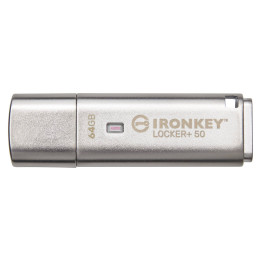 Флаш памет Kingston IronKey Locker  50 - 64GB XTS-AES 256-bit - IKLP50/64GB