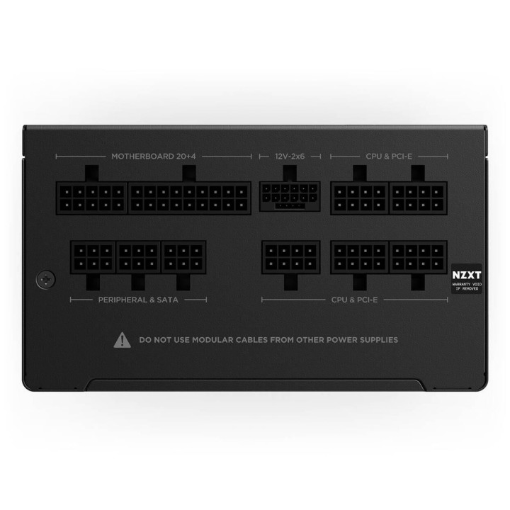 Модулно захранване NZXT C850 Core 850W 80  Gold ATX 3.1 PCIe 5.1 - Fully Modular - PA-8G3BB-EU