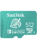 SD карта SanDisk for Nintendo Switch, microSDXC UHS-I, 512GB, До 100MB/s - SDSQXAO-512G-GNCZN