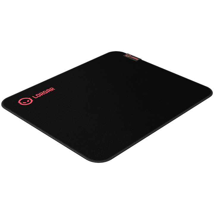 Геймърски пад Lorgar Main 323, Precise control surface, Red anti-slip rubber base,  360mm x 300mm x 3mm - LRG-GMP323