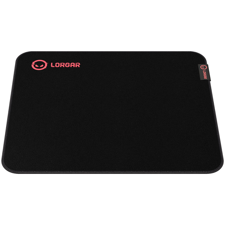 Геймърски пад Lorgar Main 323, Precise control surface, Red anti-slip rubber base,  360mm x 300mm x 3mm - LRG-GMP323