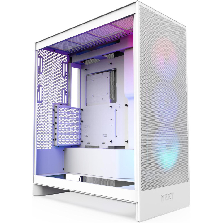 Кутия за компютър NZXT H7 Flow RGB 2024 Edition - White - CM-H72FW-R1