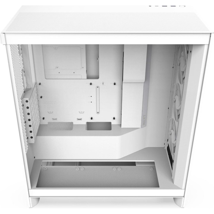 Кутия за компютър NZXT H7 Flow RGB 2024 Edition - White - CM-H72FW-R1