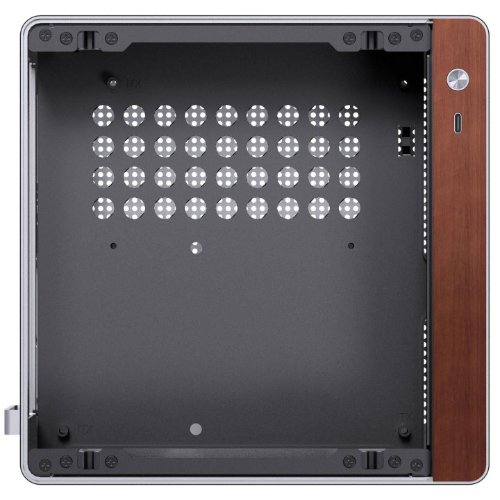 Кутия за компютър Jonsbo NV10 Mini ITX - Silver - GEJB-160