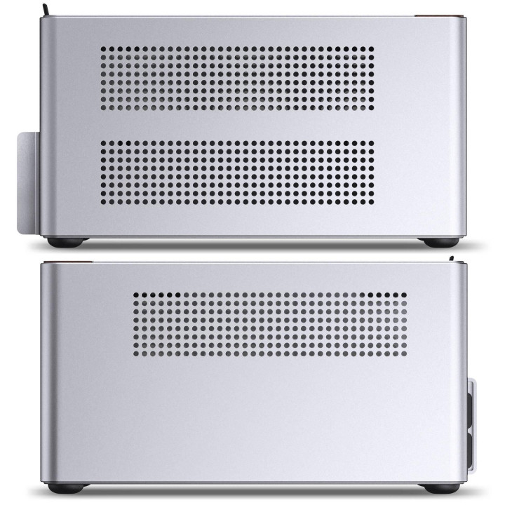 Кутия за компютър Jonsbo NV10 Mini ITX - Silver - GEJB-160