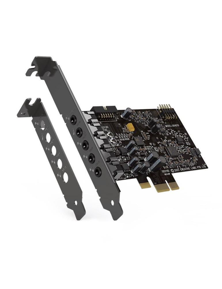 Звукова карта CREATIVE Sound Blaster Audigy FX V2 Hi-Res 5.1 - PCIe - CREAT-SND-AUD-FX-V2