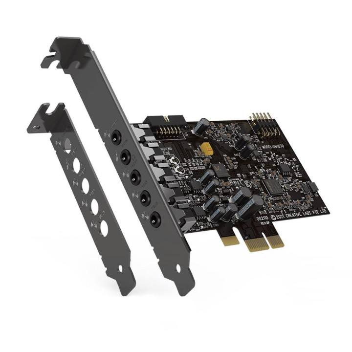 Звукова карта CREATIVE Sound Blaster Audigy FX V2 Hi-Res 5.1 - PCIe - CREAT-SND-AUD-FX-V2
