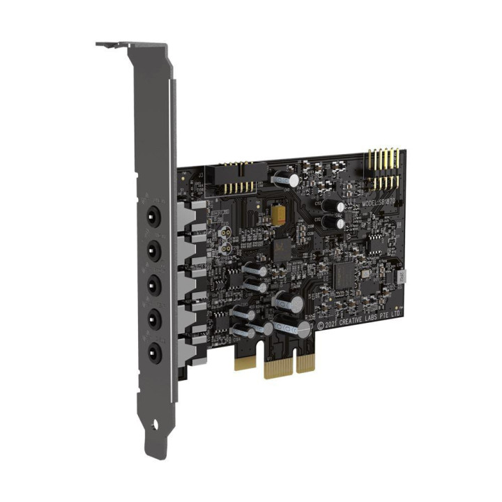 Звукова карта CREATIVE Sound Blaster Audigy FX V2 Hi-Res 5.1 - PCIe - CREAT-SND-AUD-FX-V2