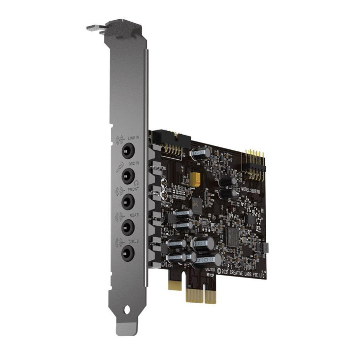 Звукова карта CREATIVE Sound Blaster Audigy FX V2 Hi-Res 5.1 - PCIe - CREAT-SND-AUD-FX-V2