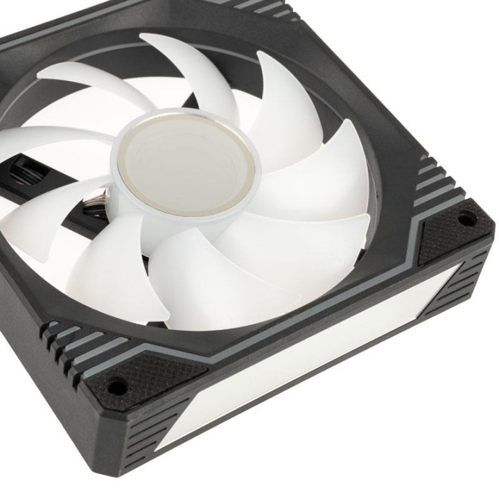 Вентилатор Kolink Umbra X 120mm ARGB High Performance PWM, Черен - PGW-FN-KOL-018