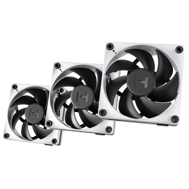 Комплект вентилатори 3-бр 120мм HYTE THICCC FP12 - FAN-HYTE-FP12-BW-3