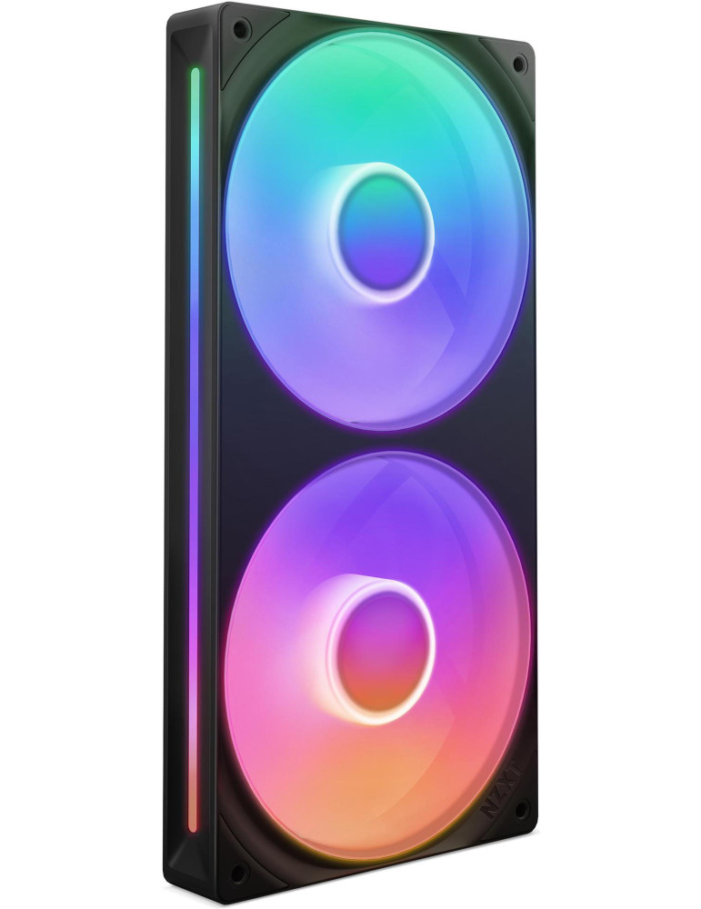 Комплект вентилатори NZXT F240 Black RGB Core - RF-U24HF-B1