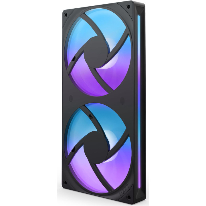 Комплект вентилатори NZXT F240 Black RGB Core - RF-U24HF-B1