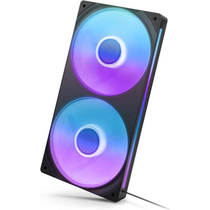 Комплект вентилатори NZXT F240 Black RGB Core - RF-U24HF-B1