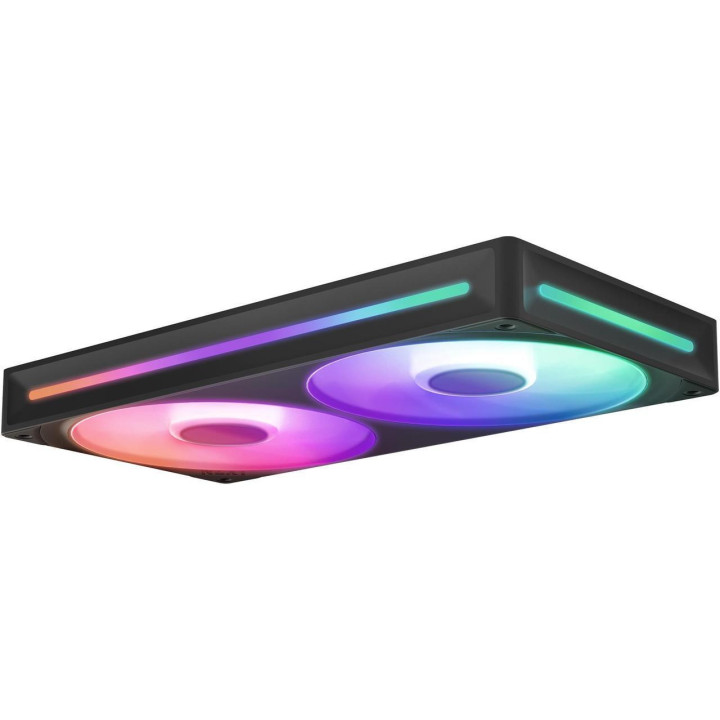 Комплект вентилатори NZXT F240 Black RGB Core - RF-U24HF-B1