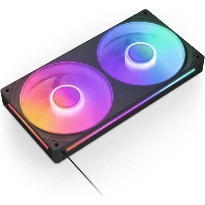 Комплект вентилатори NZXT F240 Black RGB Core - RF-U24HF-B1