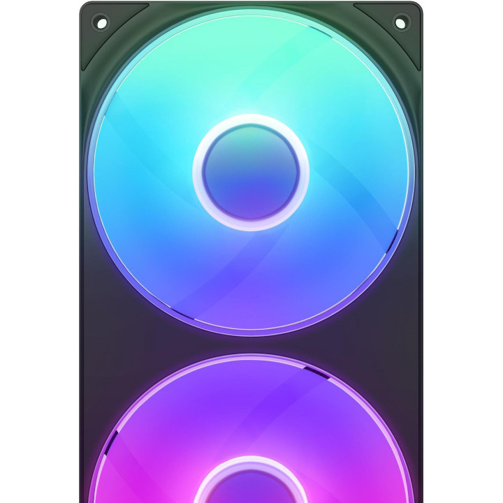 Комплект вентилатори NZXT F240 Black RGB Core - RF-U24HF-B1