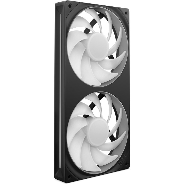 Комплект вентилатори NZXT F240 Black RGB Core - RF-U24HF-B1