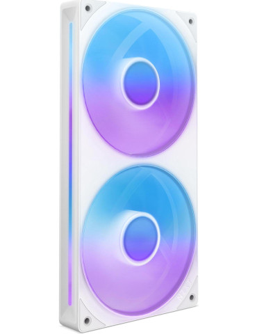Комплект вентилатори NZXT F240 White RGB Core - RF-U24HF-W1