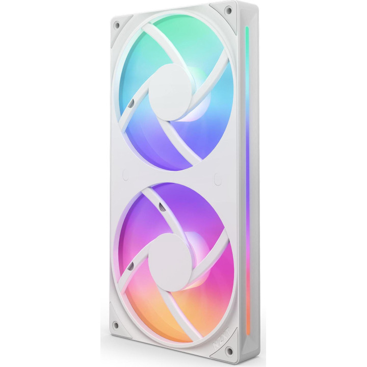 Комплект вентилатори NZXT F240 White RGB Core - RF-U24HF-W1