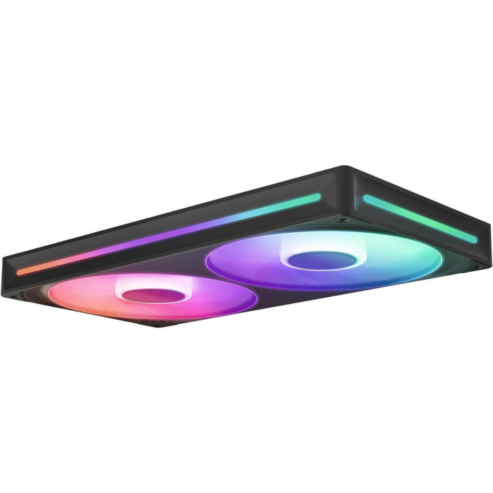 Комплект вентилатори NZXT F280 Black RGB Core - RF-U28HF-B1