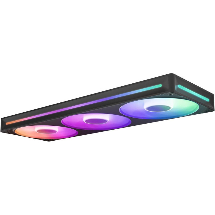 Комплект вентилатори NZXT F360 Black RGB Core - RF-U36HF-B1