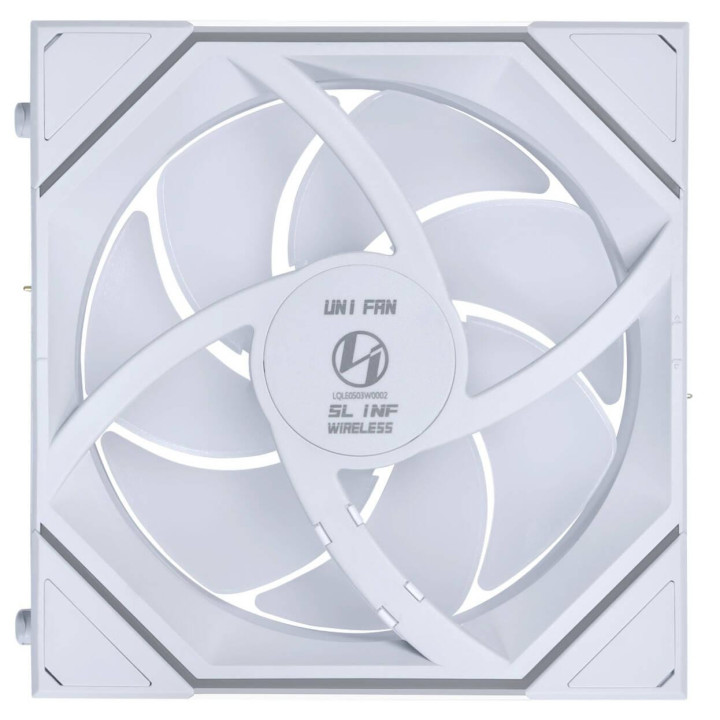 Комплект вентилатори 3бр Lian Li UNI FAN SL-INF Wireless ARGB PWM - 120 mm Бели   Контролер - G99.12SLIN1W3W.00
