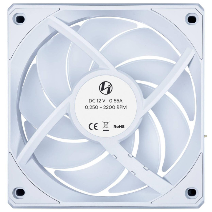 Вентилатор Lian Li UNI FAN CL Wireless ARGB PWM - 120 mm Бял - G99.12CL1W1W.00