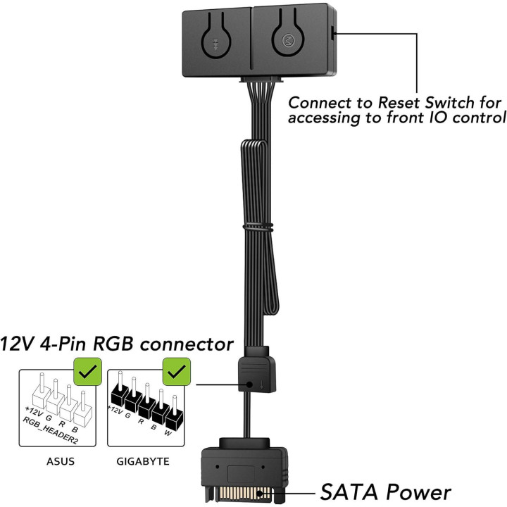Конвертор EZDIY-FAB 12V към 5V RGB - EZDPC119