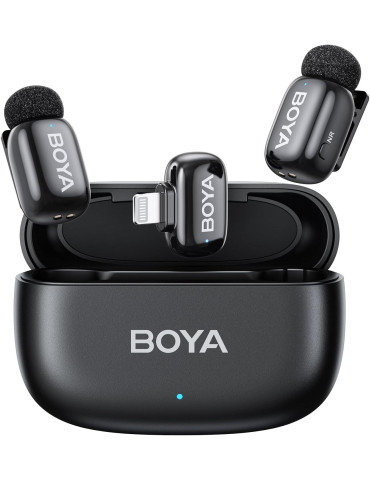 Безжична микрофонна система BOYA Mini 2-03 с Lightning - BOYA MINI 2-03