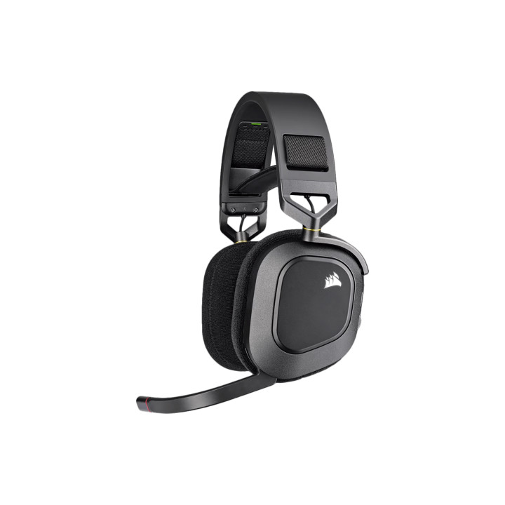 Безжични геймърски слушалки Corsair HS80 RGB Carbon PC/PS5/PS4 - CA-9011235-EU