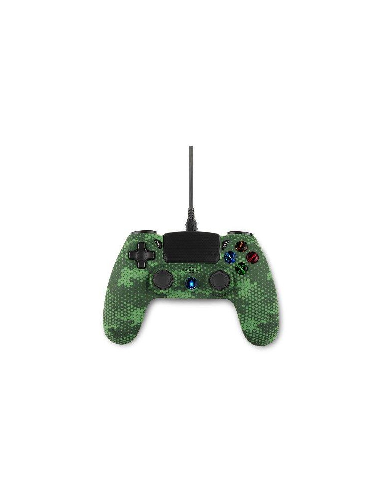 Джойстик Spartan Gear - Hoplite 2 Wired Controller - Super Gamer (Special Edition) PC/PS4 Green - EDM-109032