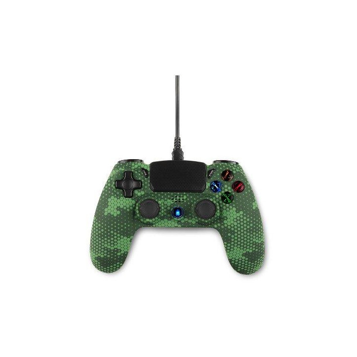 Джойстик Spartan Gear - Hoplite 2 Wired Controller - Super Gamer (Special Edition) PC/PS4 Green - EDM-109032