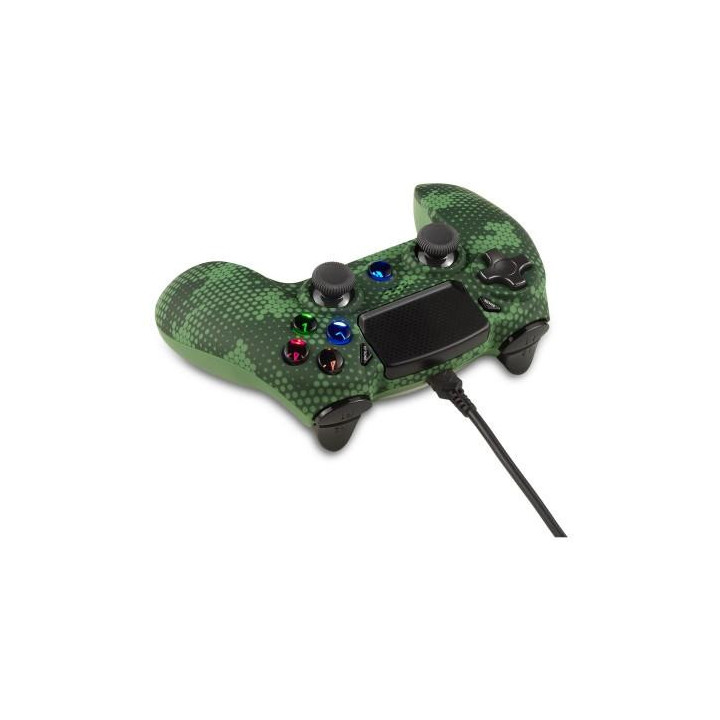 Джойстик Spartan Gear - Hoplite 2 Wired Controller - Super Gamer (Special Edition) PC/PS4 Green - EDM-109032