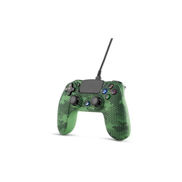 Джойстик Spartan Gear - Hoplite 2 Wired Controller - Super Gamer (Special Edition) PC/PS4 Green - EDM-109032
