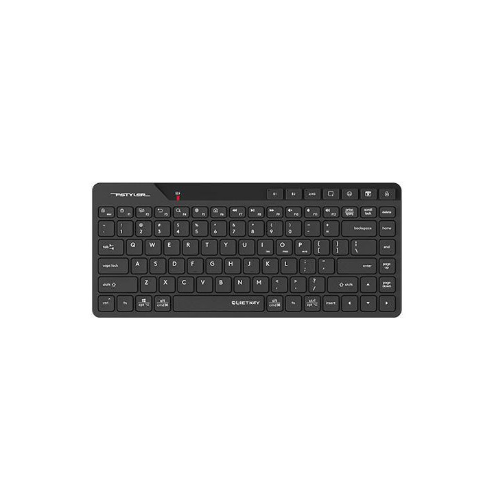 Безжичнa мини тиха презареждаема клавиатура A4tech FBK26C AS Fstyler, Multi-mode, презареждаема батерия, USB, кирилизирана - FBK26-CAFE LATTE