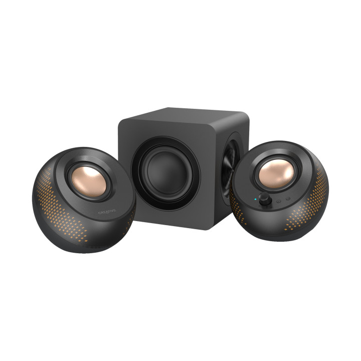 Озвучителна система 2.1 Creative Pebble X Plus, USB-C, Bluetooth, 15W - 51MF0495AA000
