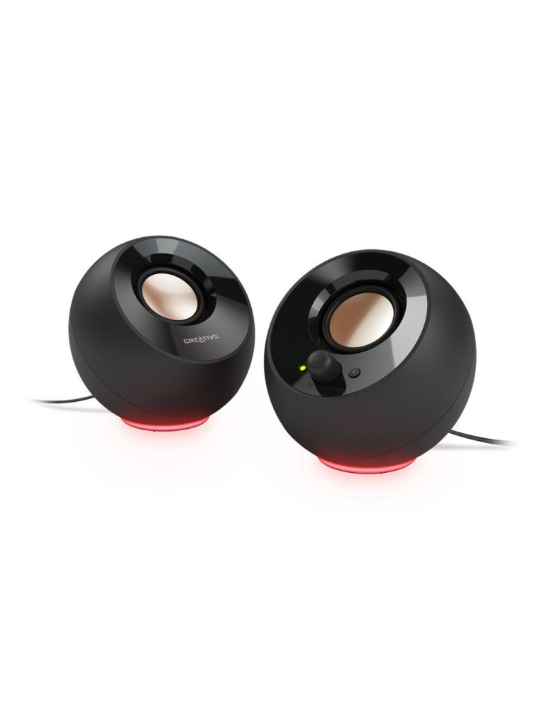 Озвучителна система Creative Pebble SE, 4.4W RMS, USB, жак - 51MF1725AA000