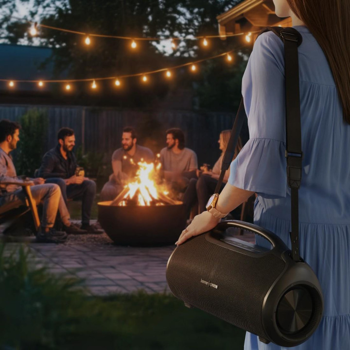 Bluetooth колона HAMA Canton UltiMate Pro, водоустойчив IPX6, 120W, черен - 188232