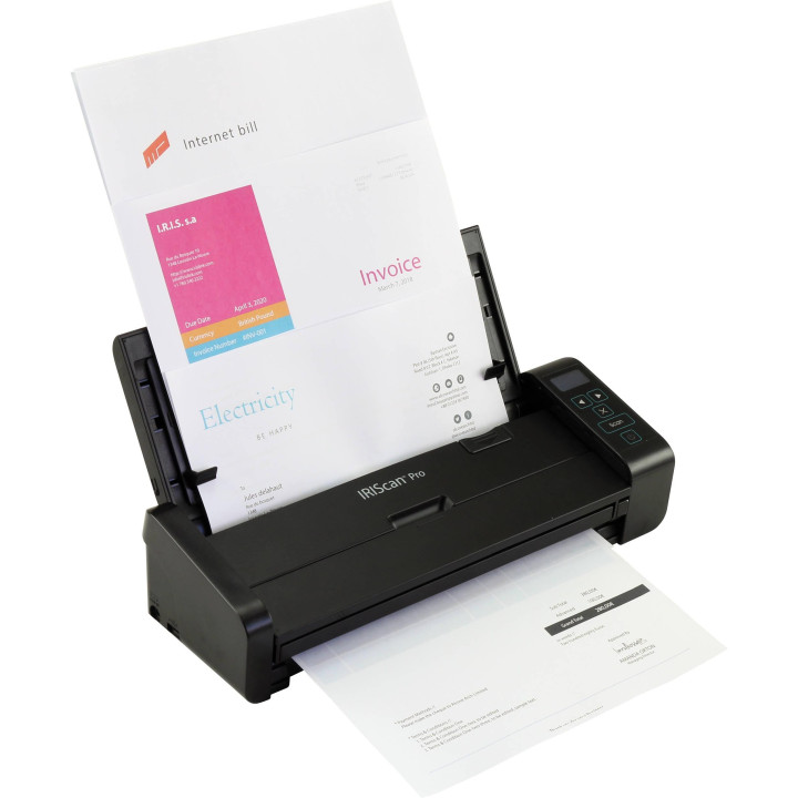 Скенер iris IRIScan Pro 5, A4, USB 3.0, 23 стр/минута, ADF- 20 стр. - IRIS-SCAN-PRO5
