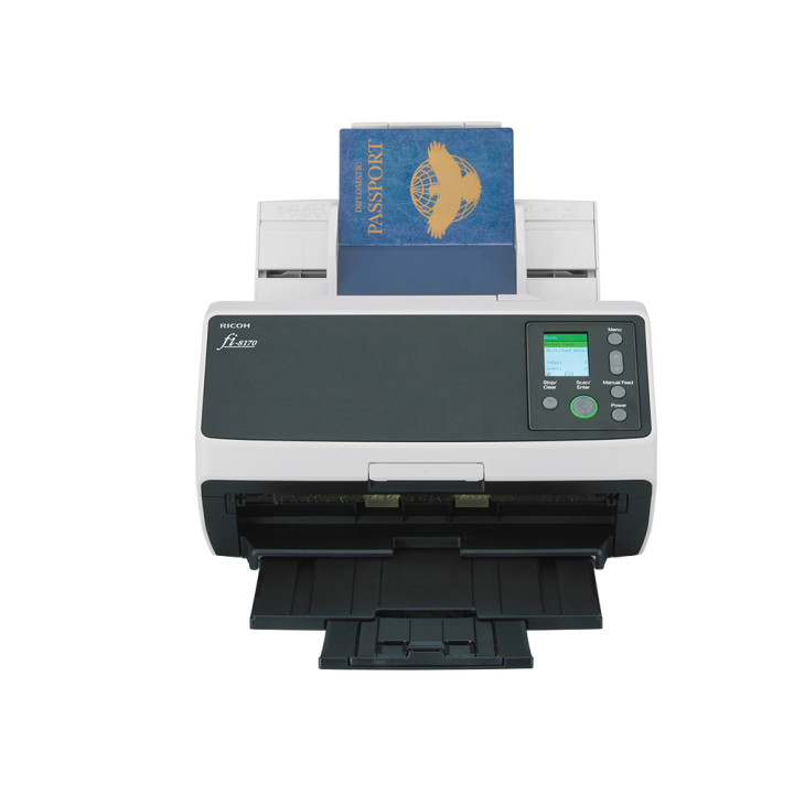 Документен скенер Ricoh fi-8170, A4, USB 3.2 gen1, 70ppm, ADF за 140 страници - PA-03670-B051